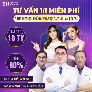 Tháng 12 rước DEAL siêu hời – Bùng nổ siêu sự kiện Thẩm mỹ Hồng Hà 2023