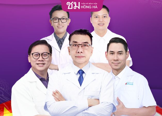Thẩm mỹ Bệnh viện Hồng Hà sở hữu đội ngũ bác sĩ thẩm mỹ đầu ngành