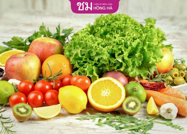 Bổ sung thực phẩm giàu vitamin