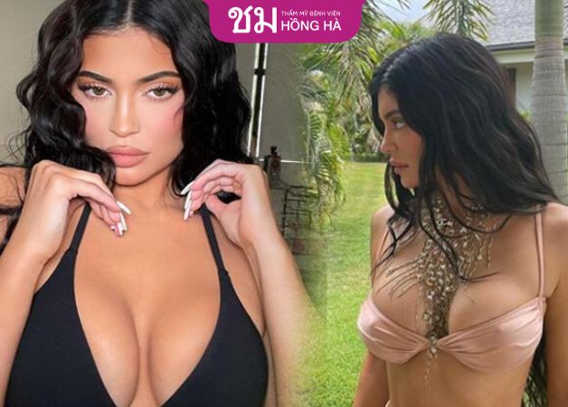 Kylie Jenner với vòng 1 gợi cảm