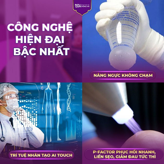 Công nghệ nâng ngực tân tiến