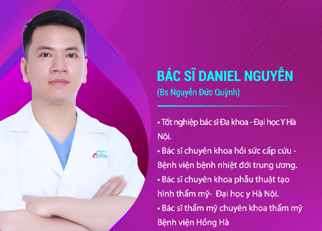 Bác sĩ Daniel Nguyễn nổi tiếng cắt mí đẹp tại Thẩm mỹ Bệnh viện Hồng Hà