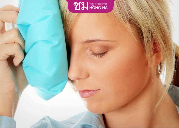 Chườm lạnh đề giảm đau