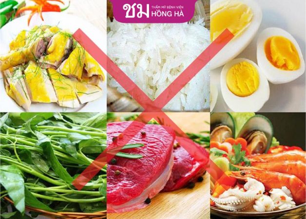 Các thực phẩm người chỉnh sửa nâng cung mày hỏng nên tránh xa