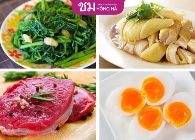 Không ăn các thực phẩm dễ gây sẹo và ảnh hưởng đến quá trình hồi phục