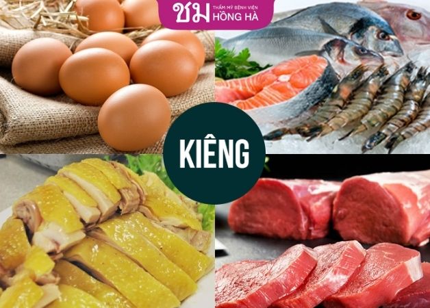 Tránh những thực phẩm dễ gây sẹo