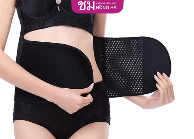Hút mỡ bụng phải nịt bụng trong 1 tuần