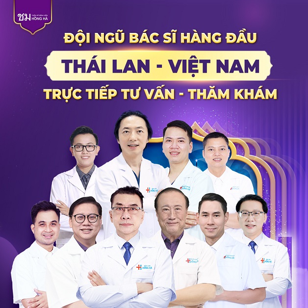 Đội ngũ bác sĩ nâng ngực tại Hồng Hà có chuyên môn cao