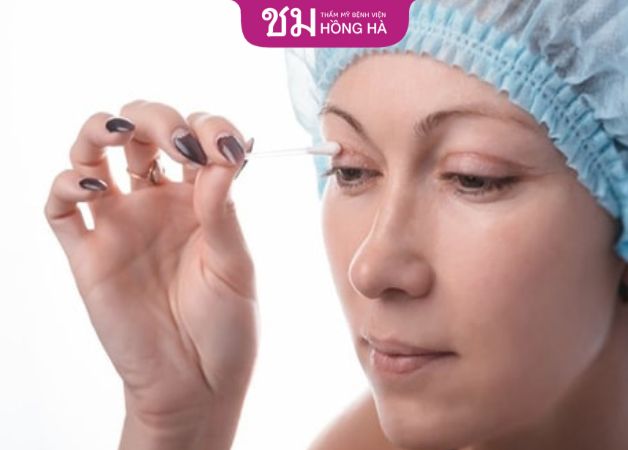 Cắt mí mắt có cần bôi thuốc chống sẹo không - Có sử dụng thuốc theo đúng hướng dẫn