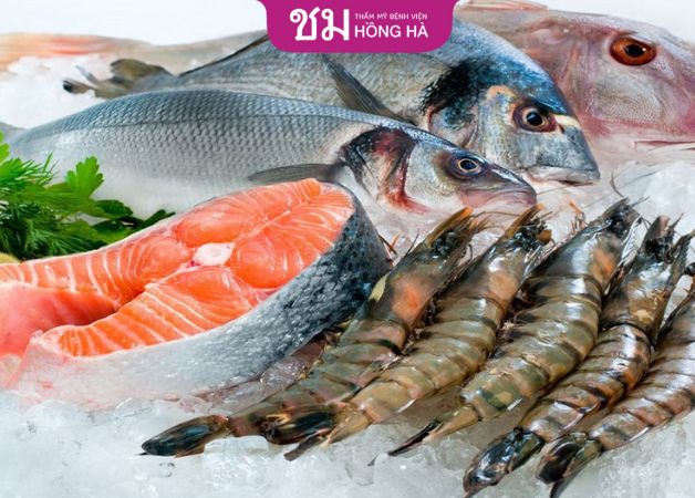 Tránh hải sản trong thực đơn hàng ngày