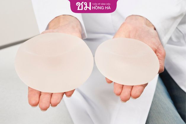 Túi ngực được đặt vào đúng vị trí