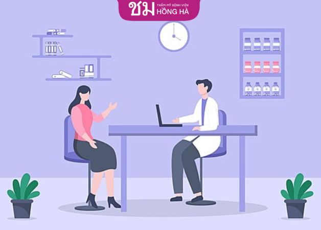 Tái khám định kỳ theo lịch hẹn với bác sĩ sau cắt mí