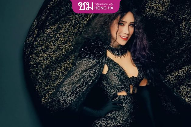 Trans Girl Tú Anh sau khi nữ hóa gương mặt tại Trung tâm PTTM LGBT Hồng Hà