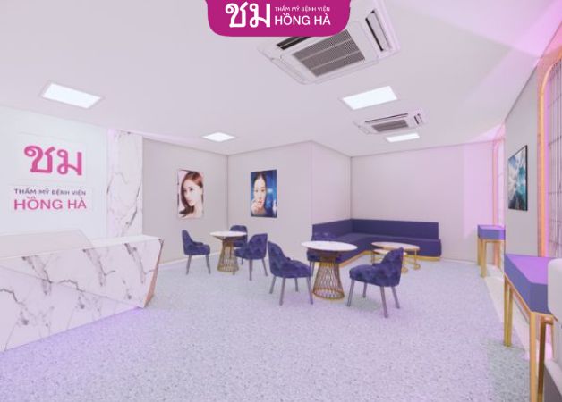 Đến thăm khám tại Thẩm mỹ Bệnh viện Hồng Hà