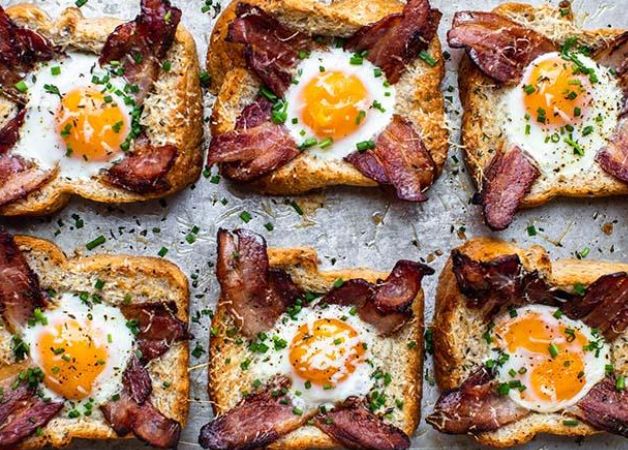 Bánh mì đen với thịt xông khói mang đến công thức giảm cân tuyệt vời, hấp dẫn