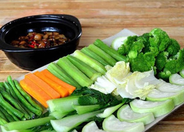 Cần đa dạng các loại rau luộc