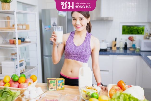 Uống sữa đậu nành fami có tăng vòng 1 không