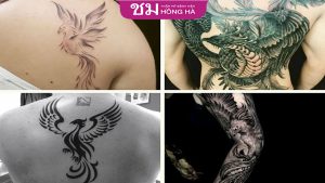 hình xăm phượng hoàng đen trắng ấn tượng, độc đáo? Một số lưu ý khi xăm
