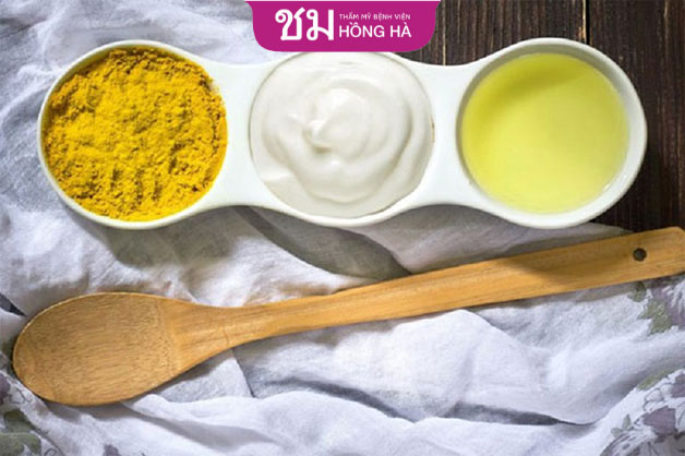 Nghệ, cám gạo, sữa chua là công thức khử thâm tuyệt vời