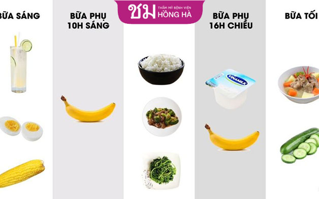 Ở bữa chính và bữa phụ nên ăn một lượng vừa đủ mà thôi