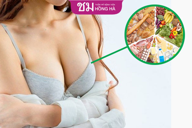 Bổ sung đầy đủ vitamin, khoáng chất sẽ giúp ngực phát triển nhanh chóng
