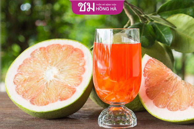 Nước ép bưởi không chỉ đẹp dáng còn hỗ trợ tăng size ngực