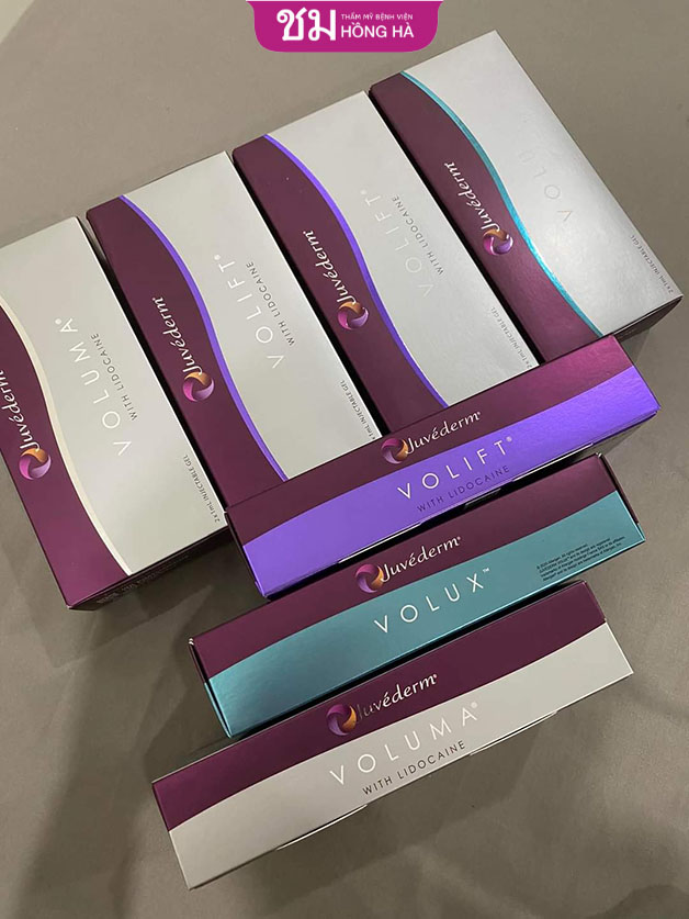 Có đến 5 loại filler tương ứng với từng vùng trên cơ thể