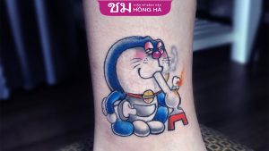 Tổng hợp hình xăm Doraemon dễ thương được yêu thích nhất