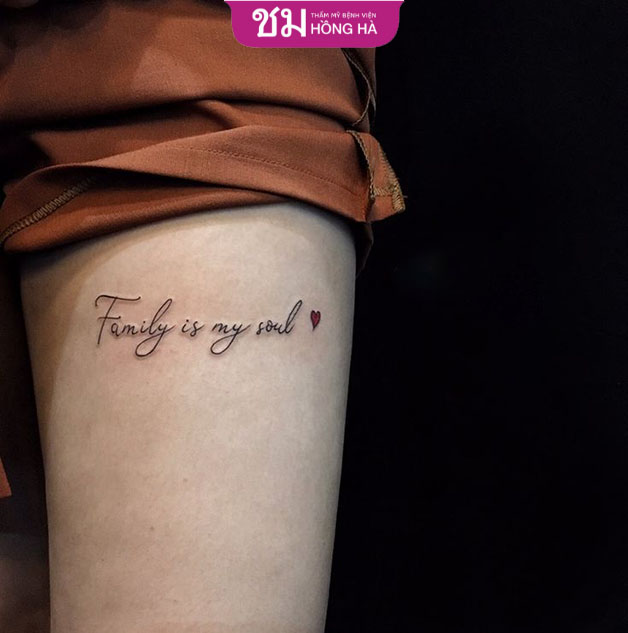 Dòng trích dẫn đơn giản nhưng thể hiện tình yêu thương ngập tràn