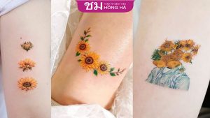 8 Vị trí hình xăm hoa hướng dương tinh tế và ý nghĩa nhất
