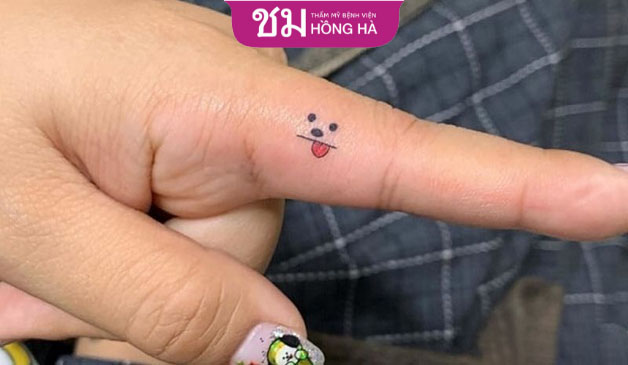 Mẫu xăm hoạt hình thích hợp với những người thích sự nhỏ nhắn, đáng yêu