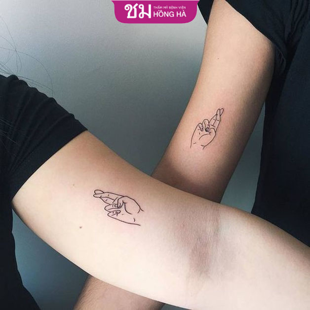 Một ký hiệu đặc biệt ở bắp tay vừa ý nghĩa vừa đơn giản