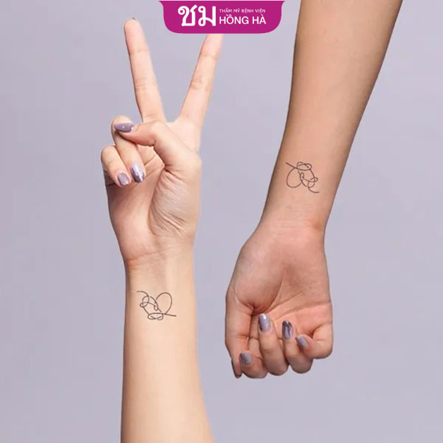 Một hình xăm trừu tượng vừa tạo ra dấu ấn lại vừa đẹp mắt