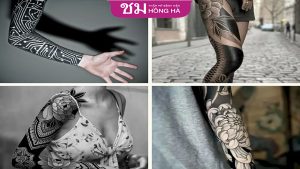 50+ Mẫu hình xăm full tay trắng đen được ưa chuộng