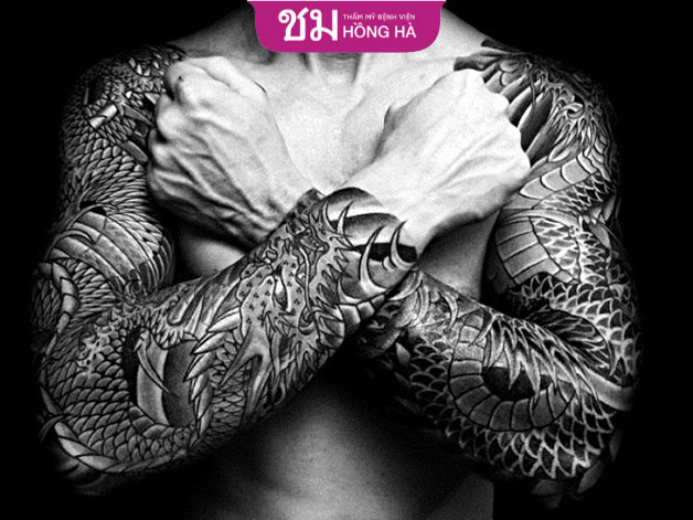 Mẫu xăm rồng không chỉ đẹp mắt mà còn thể hiện sự dũng mãnh