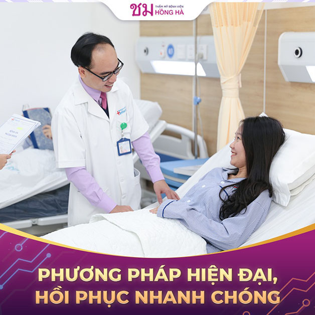 Bác sĩ sẽ trực tiếp theo dõi vết tiến trình hồi phục của khách hàng