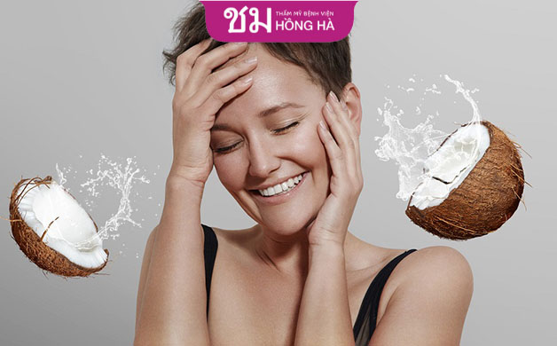 Kiên trì sử dụng dầu dừa sẽ thấy làn da có sự thay đổi rõ rệt