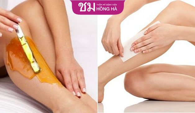 Thoa mỡ trăn ở bước cuối cùng sau khi triệt lông sẽ giúp lông mọc mảnh hơn