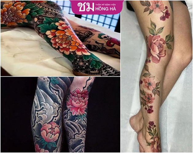 Bạn có thể chọn những hình xăm đầy màu sắc theo ý thích