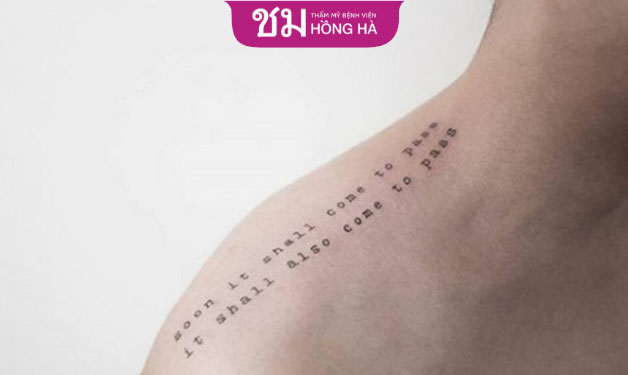 Hình xăm bả vai nam đẹp