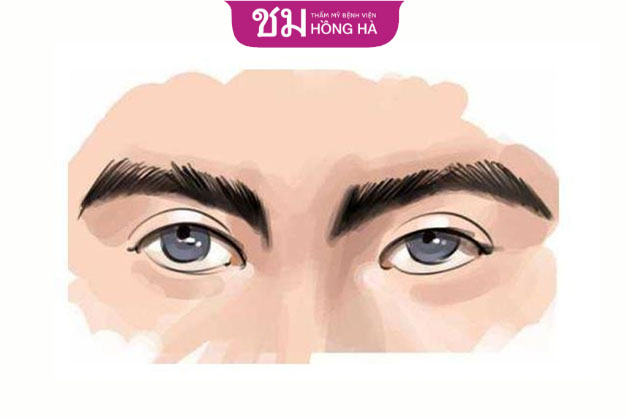 Lông mày mọc sát mắt thường không có chí cầu tiến, sức khỏe không tốt